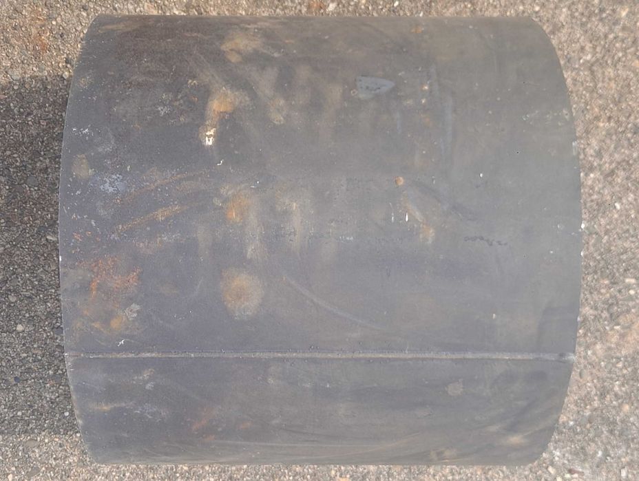 Rura stalowa 525 x 3 mm - walec przepust zbiornik grill kominek koza