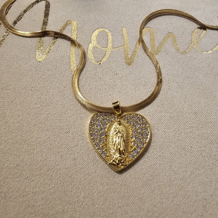 Medalik łańcuszek z Guadalupe Maryja