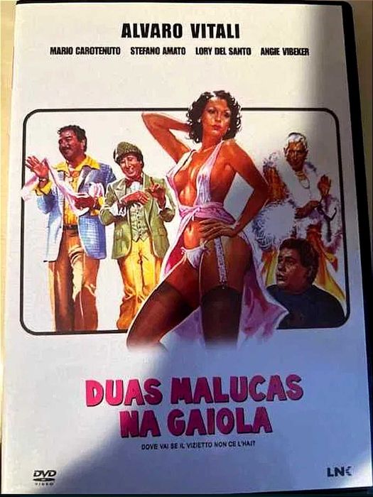 João Broncas (Álvaro Vitali) DVD Duas Malucas na Gaiola