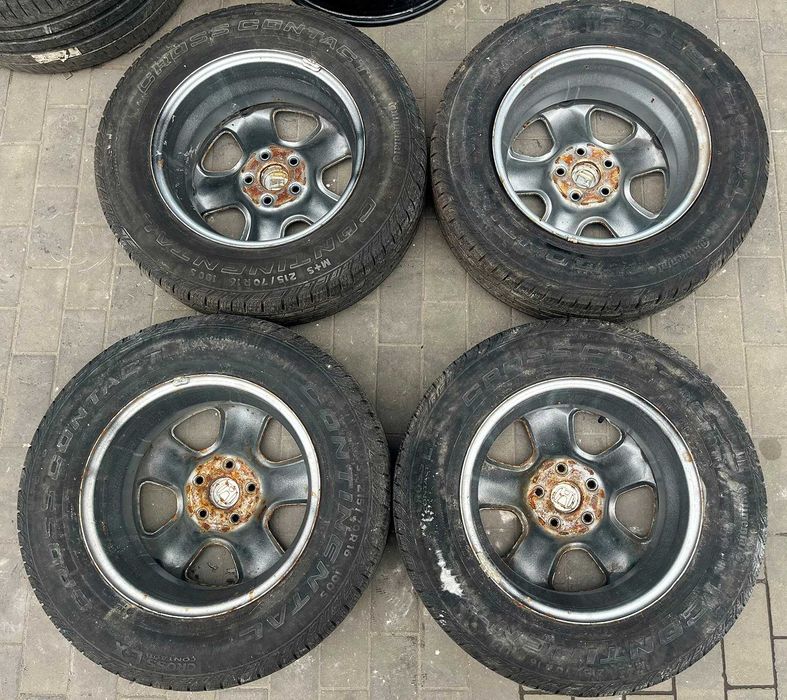 Колеса R16 6.5J Honda CRV диски + шини 215/70