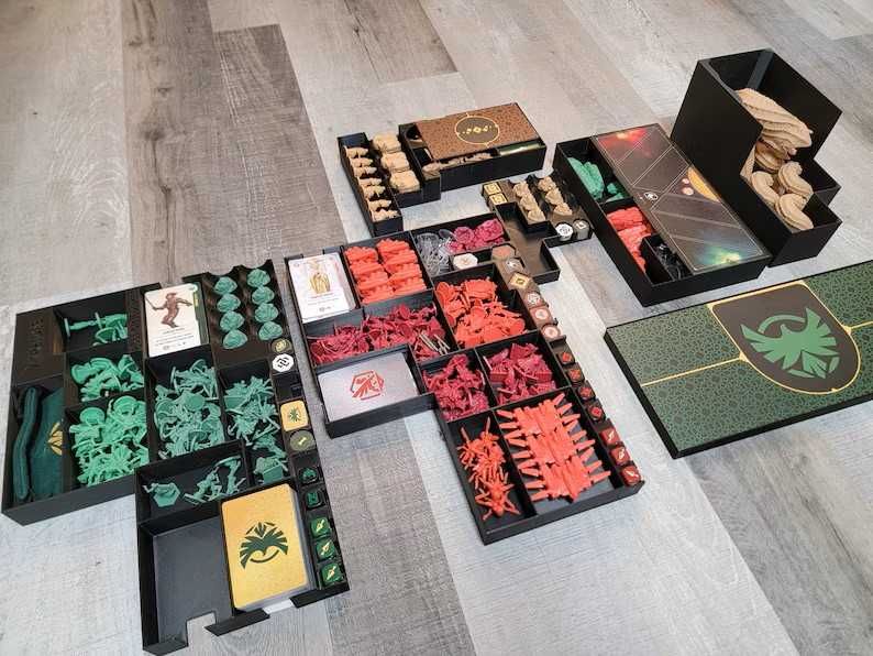 Insert organizer do gry Wojna o Arrakis (Dune: War for Arrakis) + dodatki
