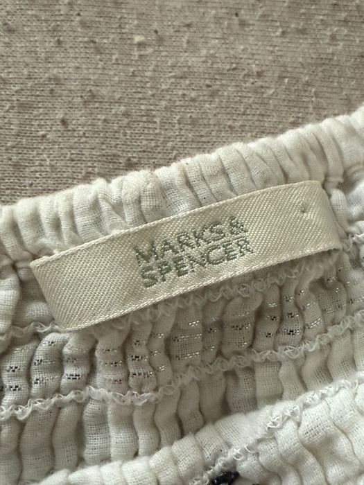 Біла спідниця Marks & Spencers