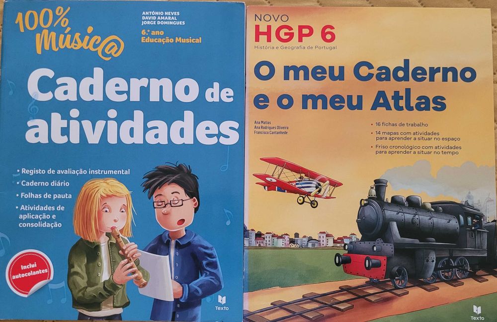 Cadernos de atividades