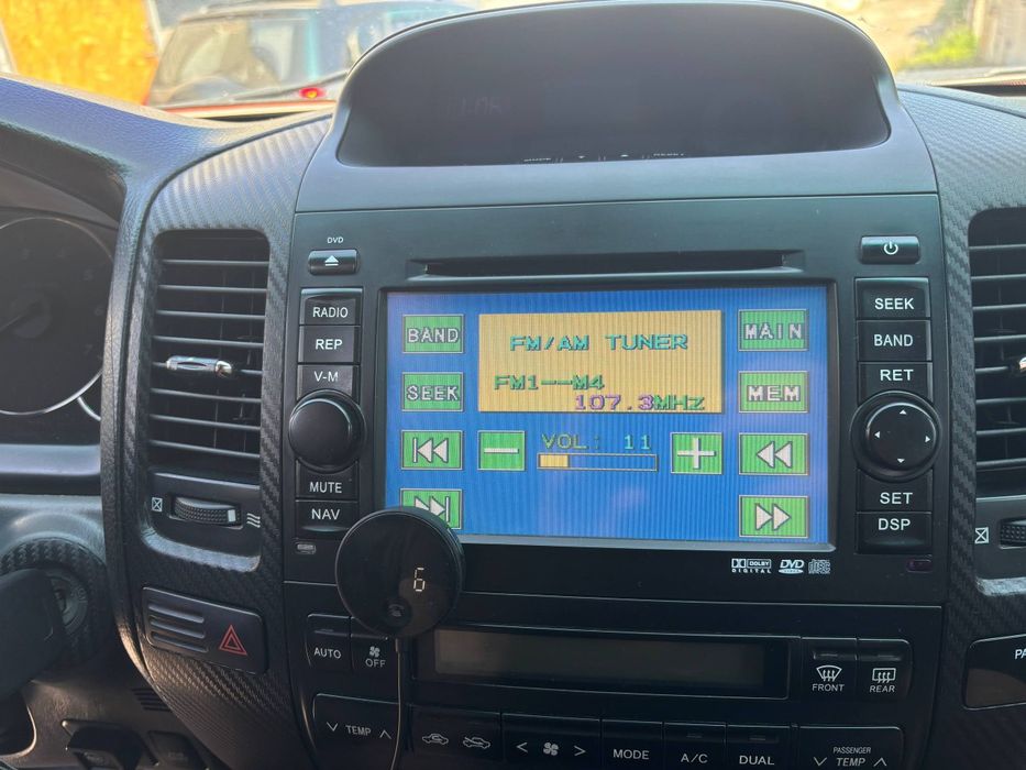 Магнитола Toyota Land Crusier Prado 120