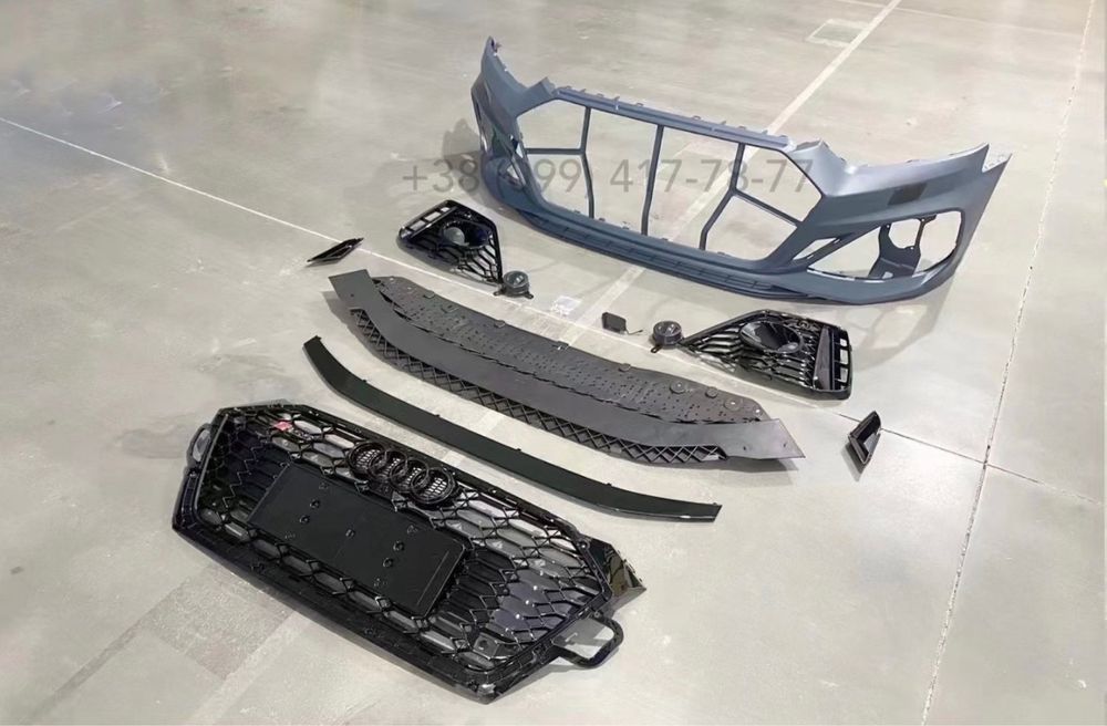 Бампер решетка RS5 RS 5 для AUDI A5 F5 B9 8W 2020+ Рестайлинг Диффузор