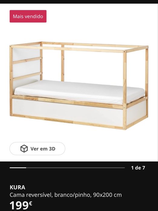 Cama Kura ikea infantil