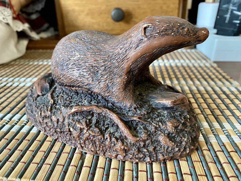 Коллекционная статуэтка барсук Richmond crafts Англия, антиквариат