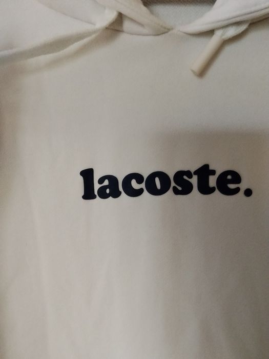 Biała bluza damska Lacoste S