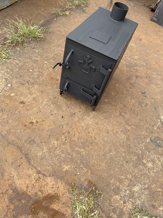 Печь длитеного горения , трубы, буржуйка,  котел с водяным контуром