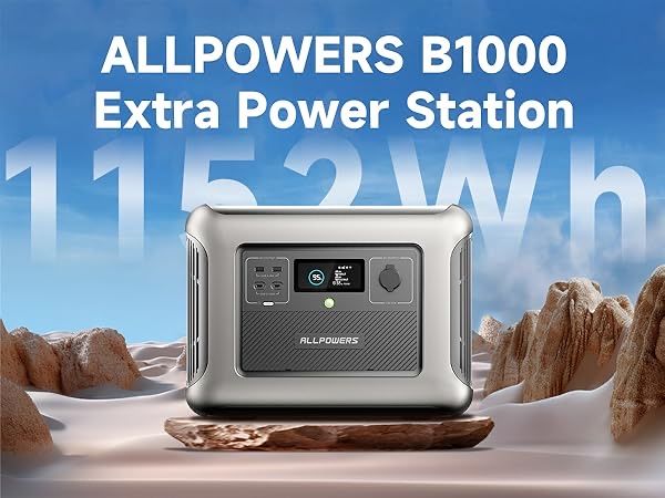Батарея розширення ALLPOWERS B1000 1,8кВт Нові в Наявності запаковані.