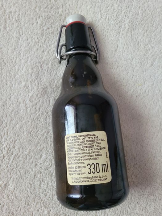 Butelka limitowana Porteru Sherry Oloroso Barrel Aged z Okocim