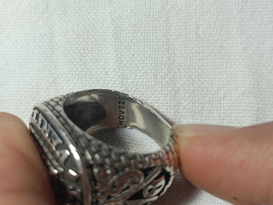 Anel de Prata de lei 925 legítima. Preço final