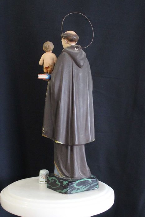 Estatueta vintage dos anos 70 de Santo António