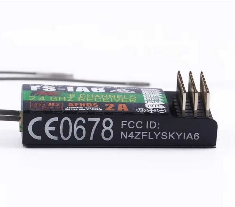 NEW Приёмник Flysky FS-iA6 (6-ти канальный с телеметрией)