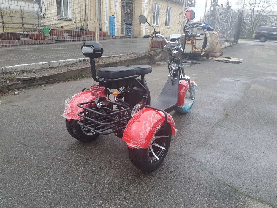 Трицыкл Ситикоко 3000w запас хода 70км