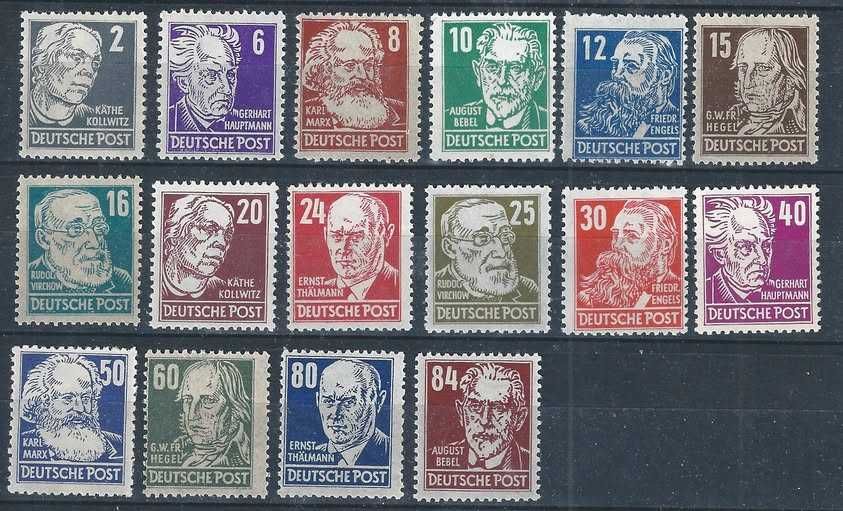 Selos Alemanha, 1948 Zona soviética / Saxónia