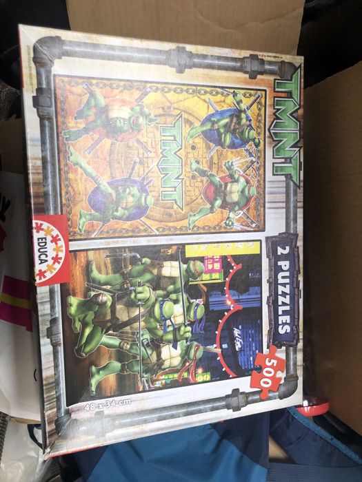 Puzzles Ninja Turtles (500 Peças)
