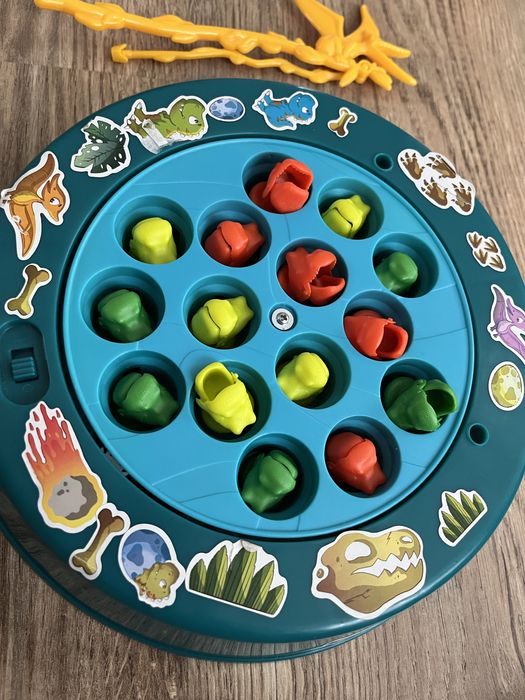 Настільна гра для дітей Spin Master весела рибалка «Динозаврики»