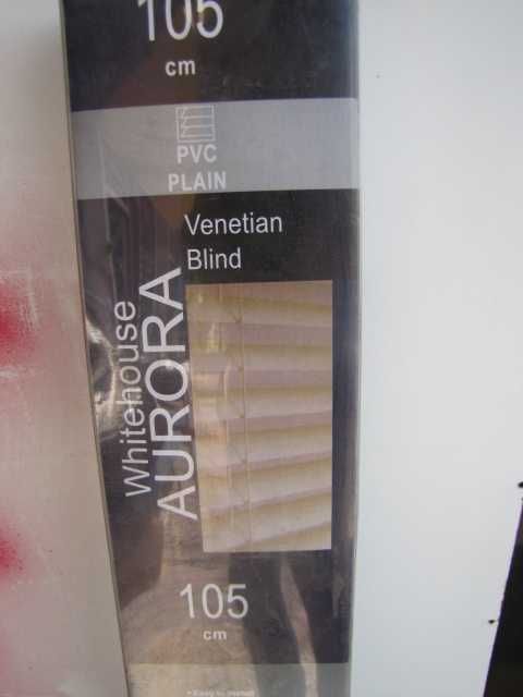 Żaluzje weneckie z PCV Roleta okienna Łatwe w montażu szer 105cm