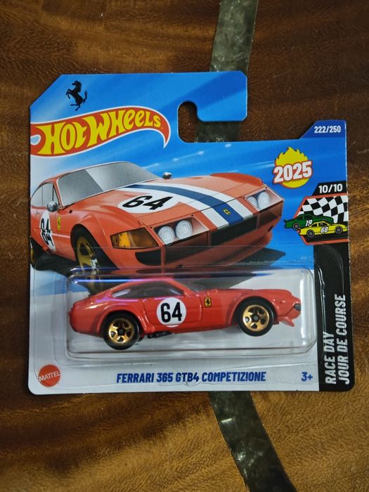 Nowy Ferrari 365 GTB4 Competizione Hot Wheels model 222/250