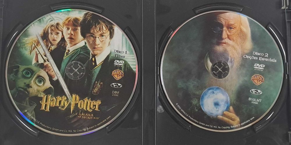 Pack do Harry Potter (6 filmes Edições Especiais) - 12 DVD
