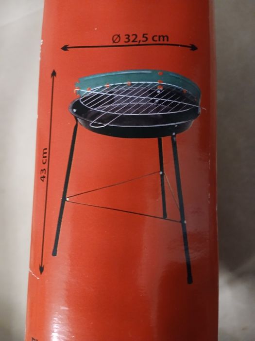 Mobilny bardzo lekki  grill