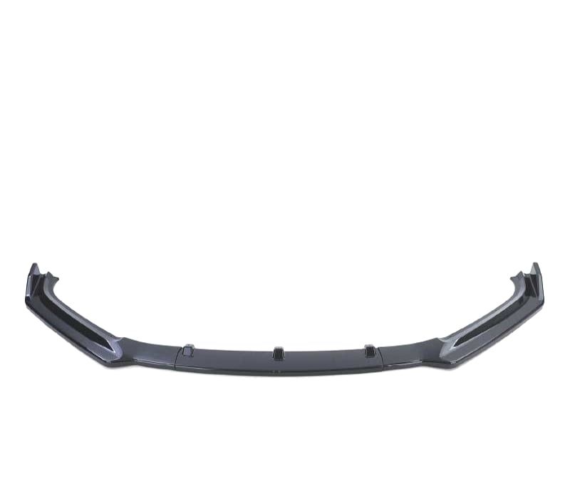 SPOILER FRONTAL AUDI A4 B9 SEDÁN AVANT 15-19 PRETO BRILHANTE ABS