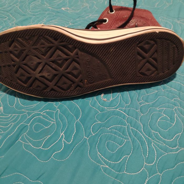 Ténis bota em pele Converse All Star