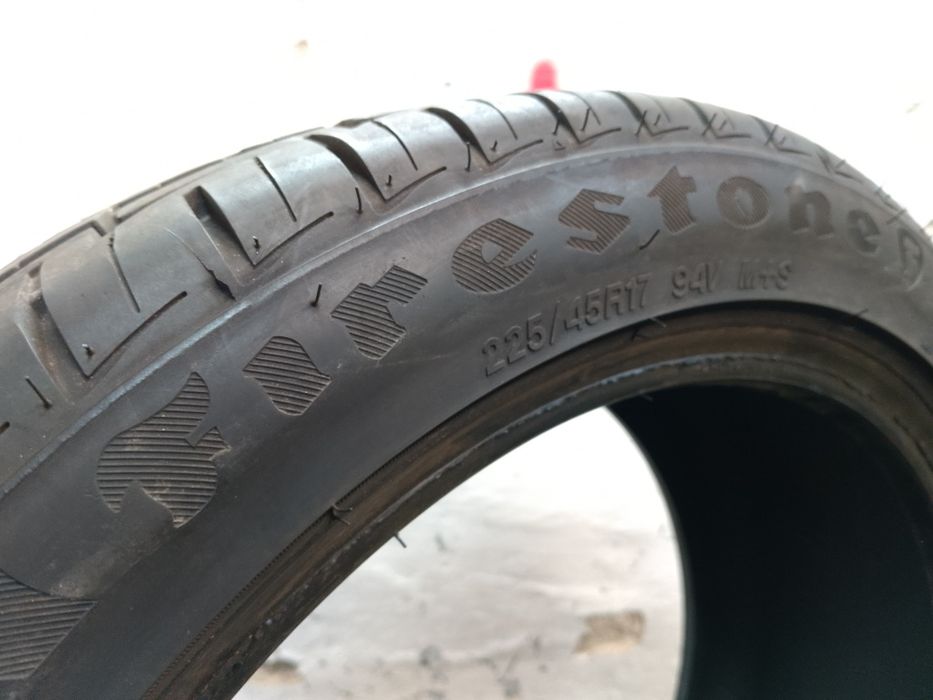 Пара всесезонних шин Firestone Firehawk AS 225/45 R17 8 мм (арт.132)