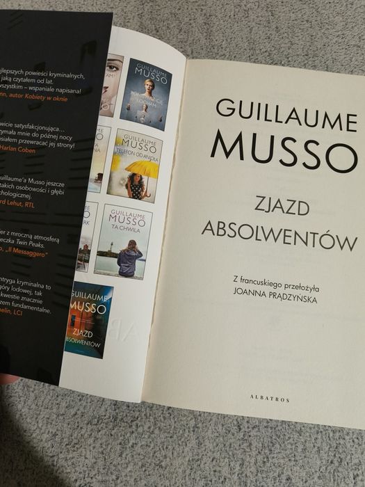 Książki Musso, Papierowa dziewczyna, Będziesz tam?