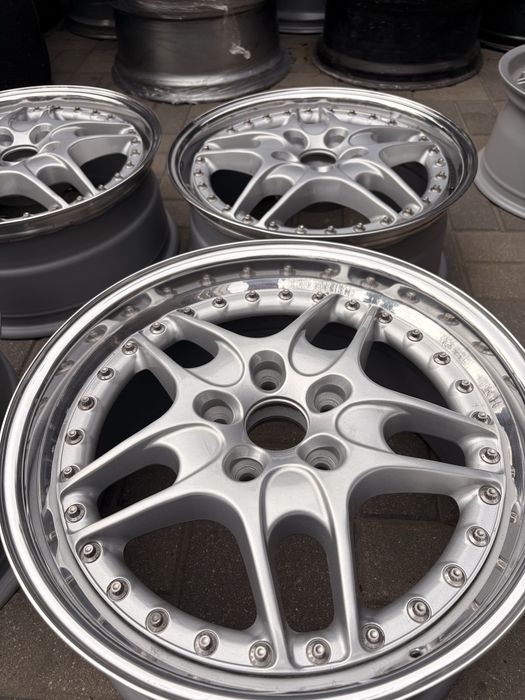 Felgi RTR RS103 5x112. Skrecane, polerowany rant