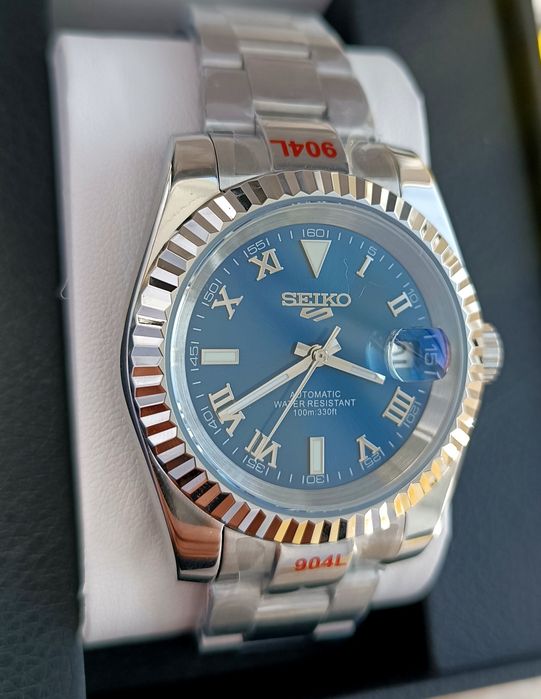 Годинник часы MOD Seiko Date just з механізмом NH35