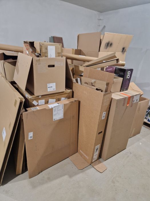 Oddam kartony, różne rozmiary