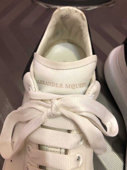 Alexander Mcqueen Oversized Sneaker in White/black