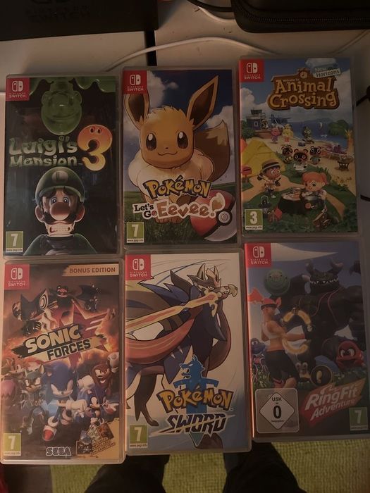Nintendo switch + jogos