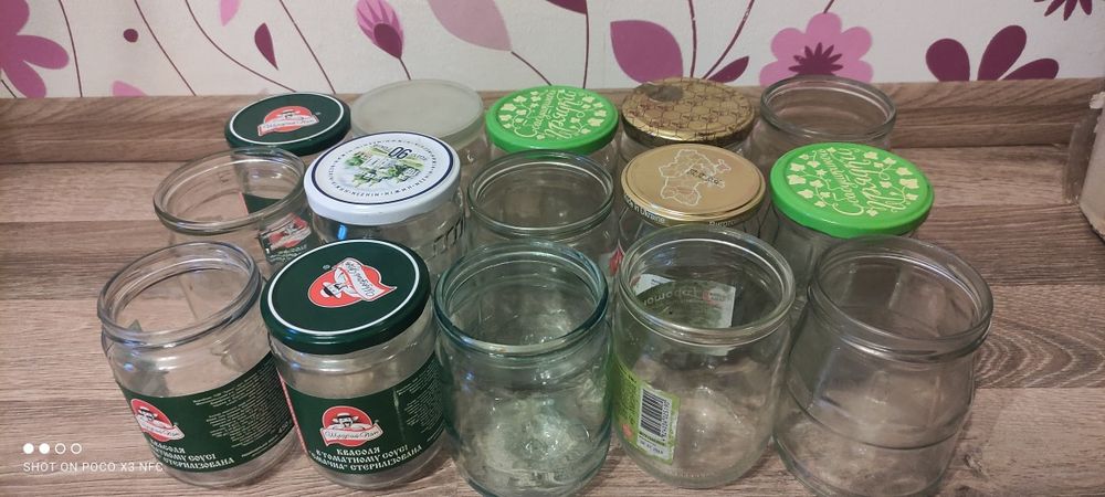 Банки 0,5 л чистые