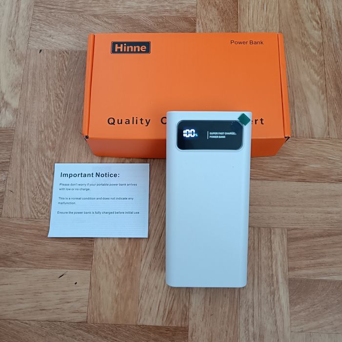 Повербанк 20000mAh Hinne W013 22.5W Быстрая зарядка Power Bank Новый