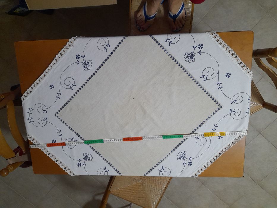 Mesa de cozinha extensível com 4 cadeiras