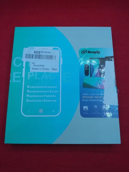 rongzy zestaw do wymiany wyświetlacza do redmi note 10 4g/10s phone