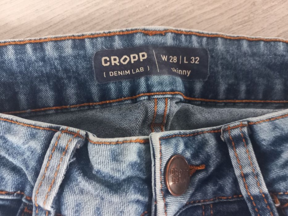 Spodnie chłopięce dżinsowe Cropp Nathan skinny W28/L32