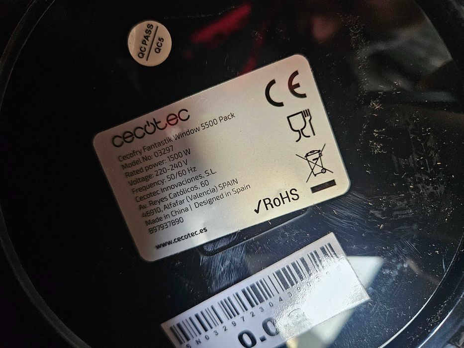 Frytkownica beztłuszczowa Cecotec 550 x 1500 W 5,5 l