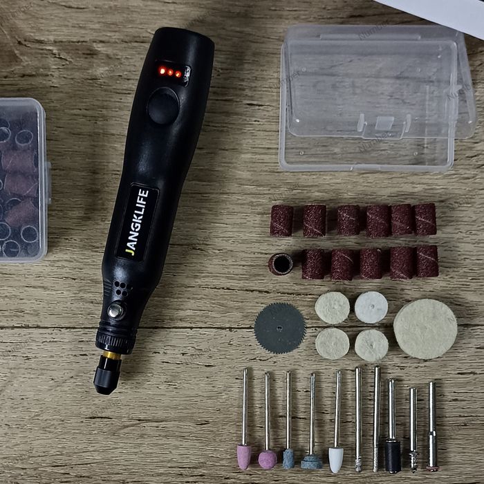 Міні гравер Jangklife 136 насадок + Кейс  3-швидкості  Акумулятор