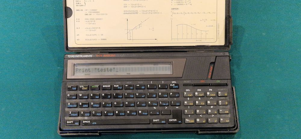 Texas Instruments TI-74 Basicalc 1985
