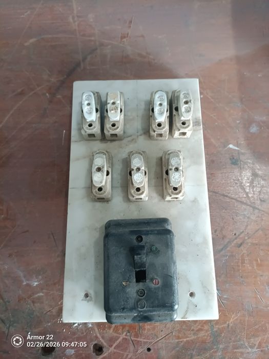 Quadro eléctrico vintage