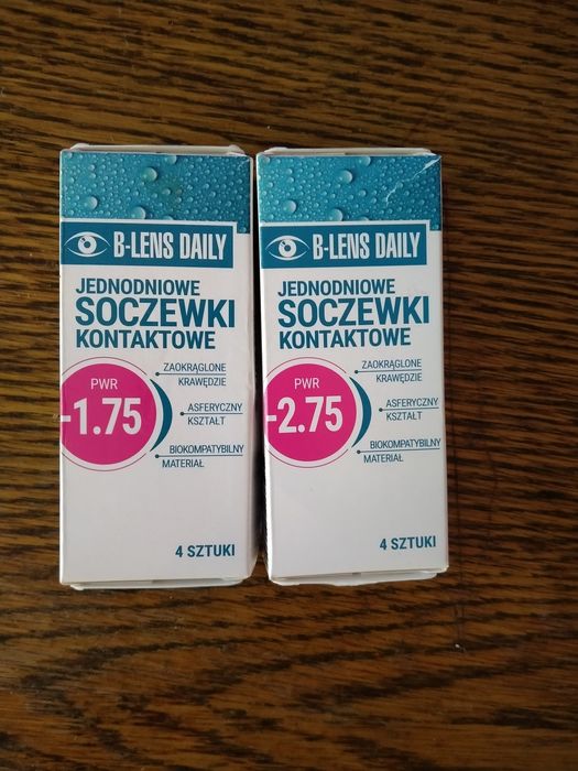 Jednodniowe soczewki kontaktowe