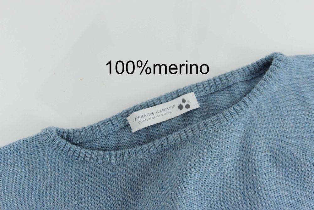 100%merino Cathrine Hammel bez wad L