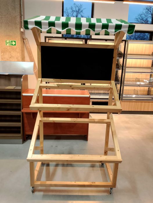 Regał mobilny warzywniczy/piekarniczy 200x100