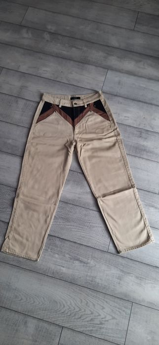 Beżowe mom jeans Reserved 40