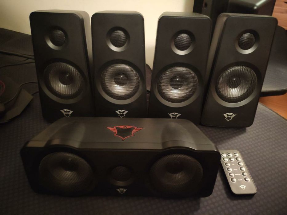 Colunas TRUST GTX 658 Tytan 5.1