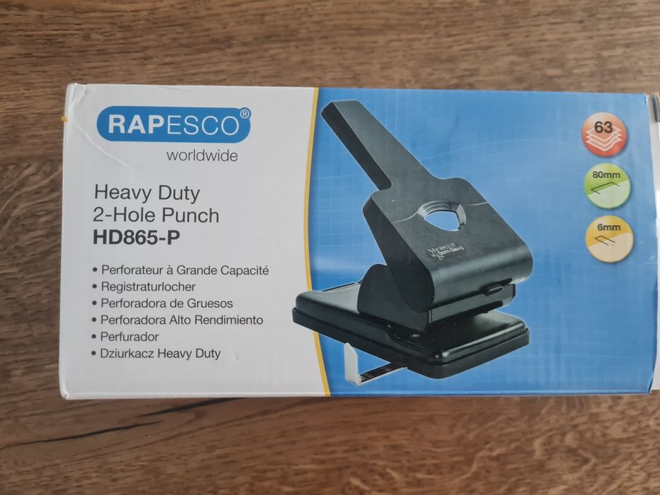 Dziurkacz Rapesco Germ-Savvy 865-P2 Heavy Duty